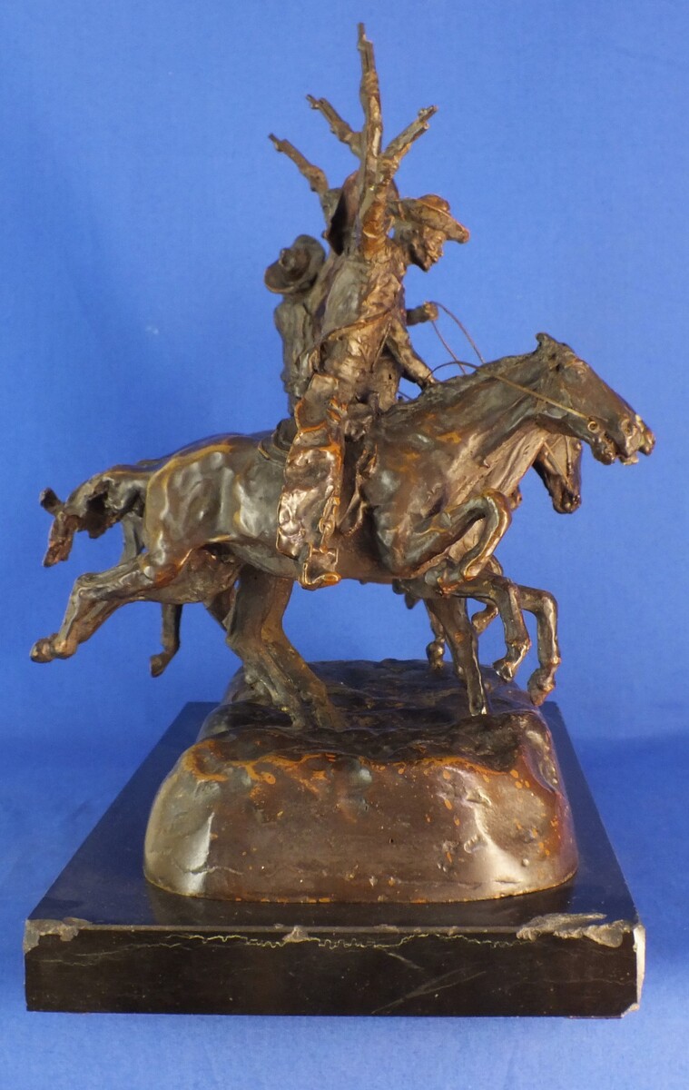 Vintage reproduction Bronze sculpture 